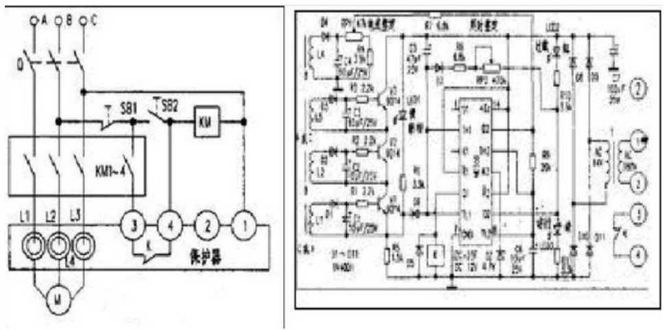 電動機保護器工作原理圖分析