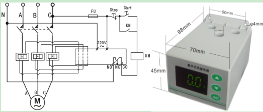 SJD811F智能數(shù)字式熱繼電器/電動機綜合保護器